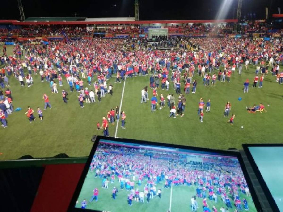 ¡Festejo histórico! Así celebró San Carlos y su afición el primer título en Costa Rica