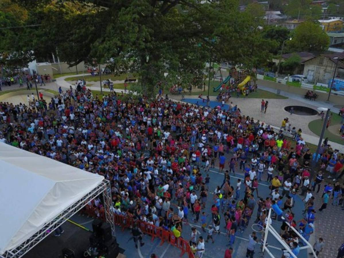 ¡Una locura! Selección de Honduras se llevó un gran cariño de Chamelecón