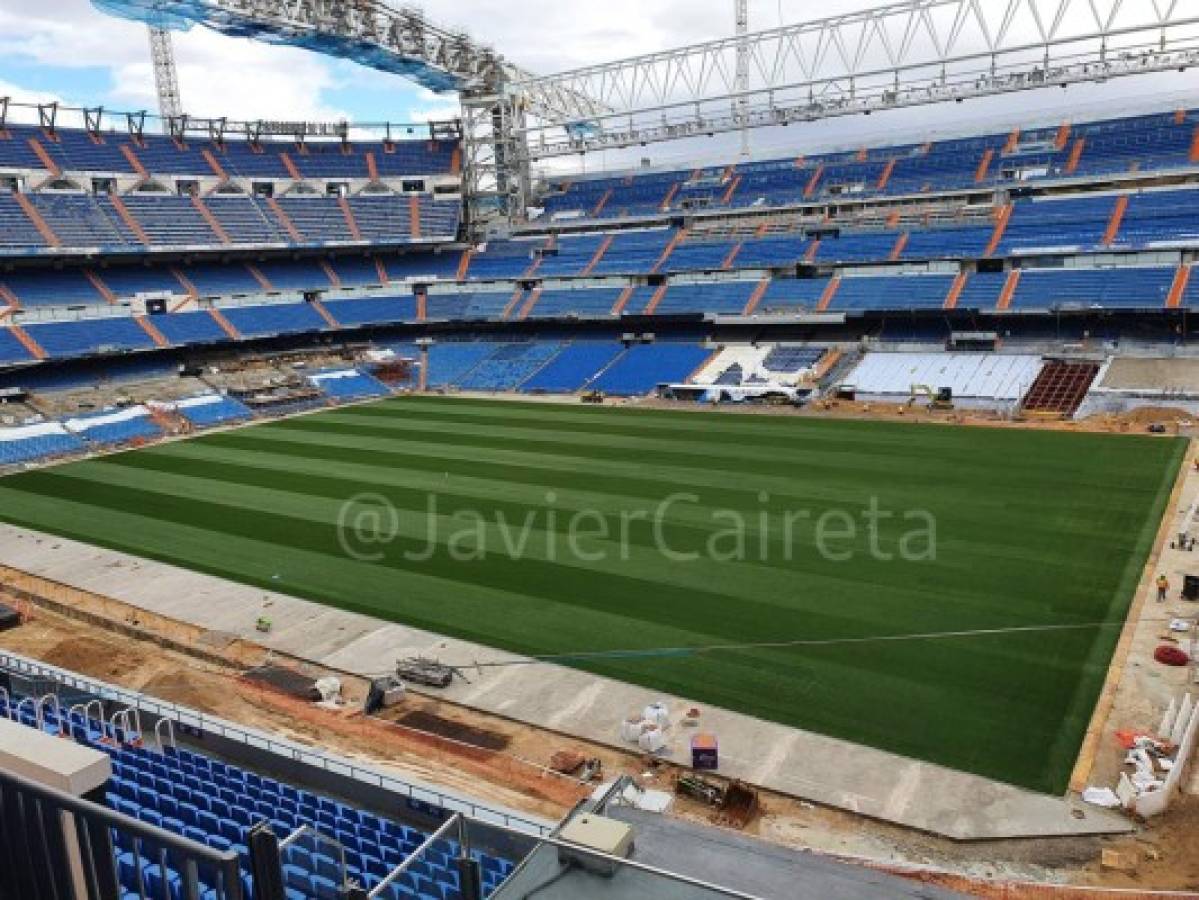El Bernabéu, listo para el regreso del fútbol: Así va la transformación del estadio del Real Madrid