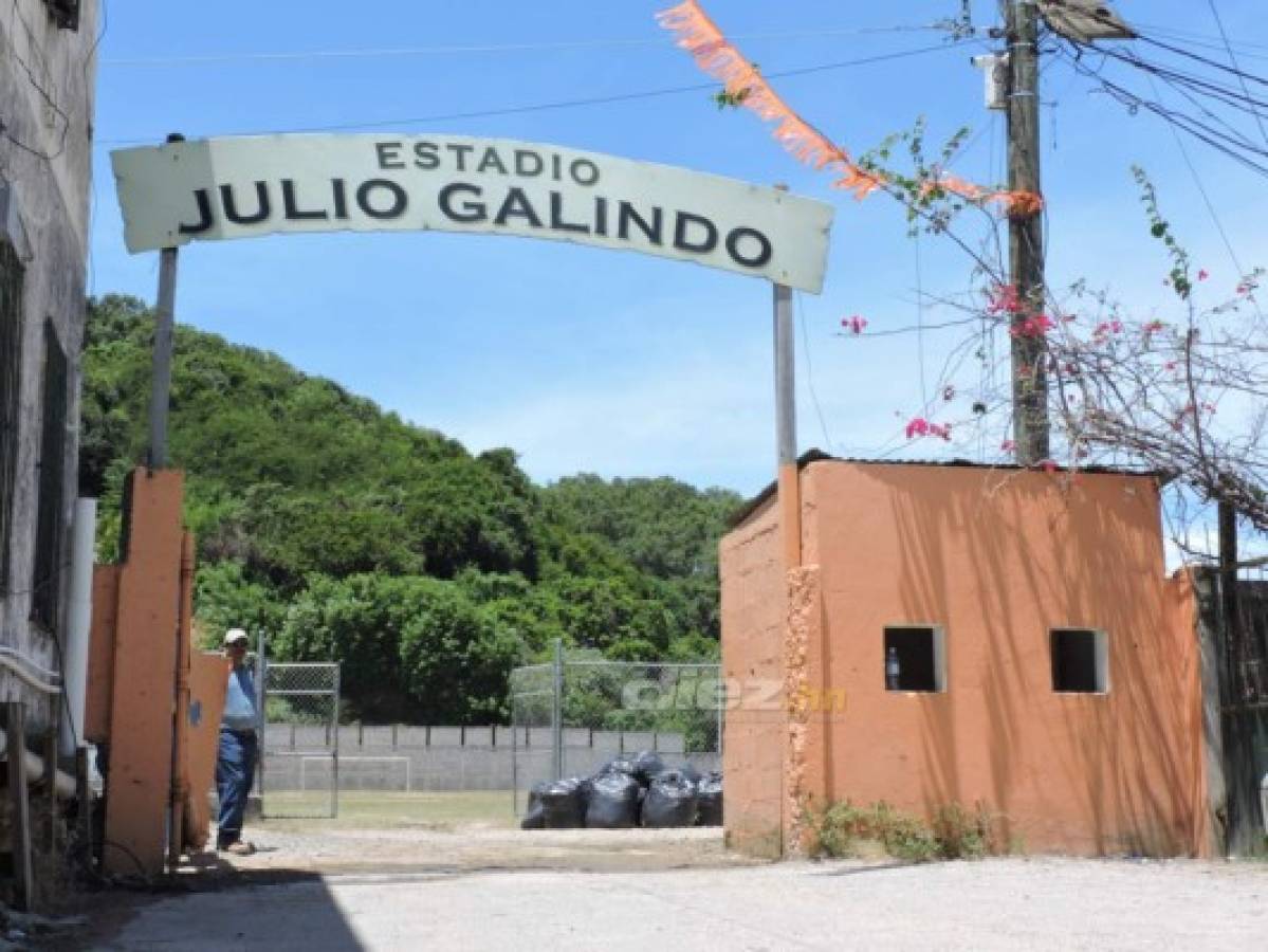 Así luce el estadio de Roatán tras los retoques para el Galaxy-Olimpia