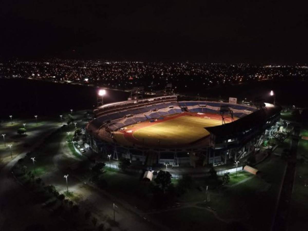 Así se ve el estadio Olímpico desde la última final del fútbol hondureño