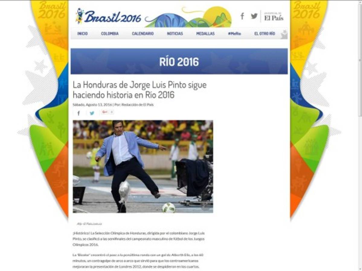 Prensa internacional destaca histórico pase de Honduras: 'De no creer'