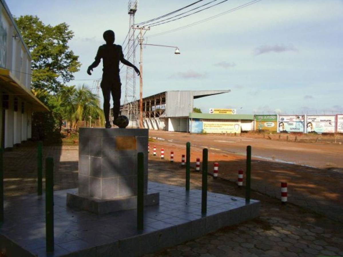 Un diseño bastante peculiar: El estadio de Surinam donde Olimpia jugará ante el Inter por Liga Concacaf