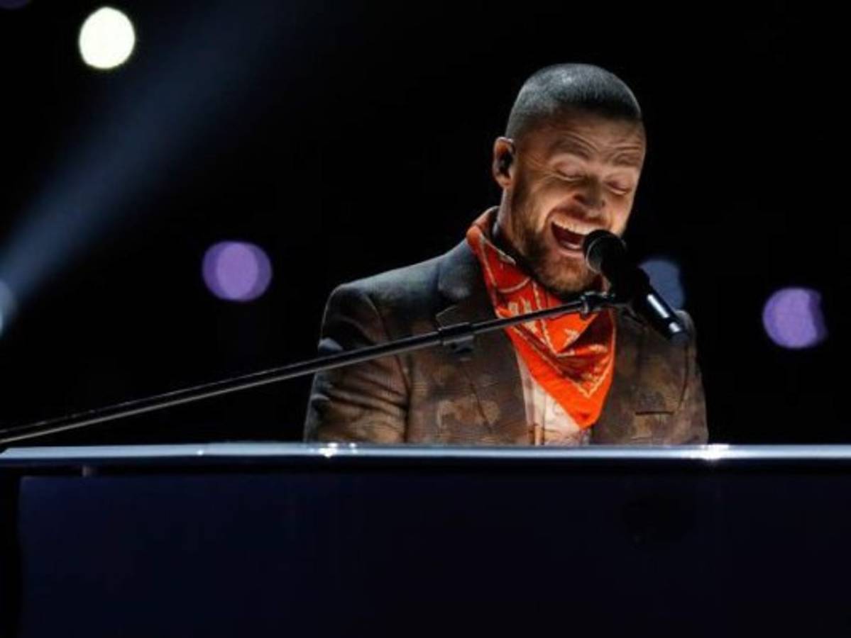 Las mejores imágenes del show de Justin Timberlake en el medio tiempo del Super Bowl