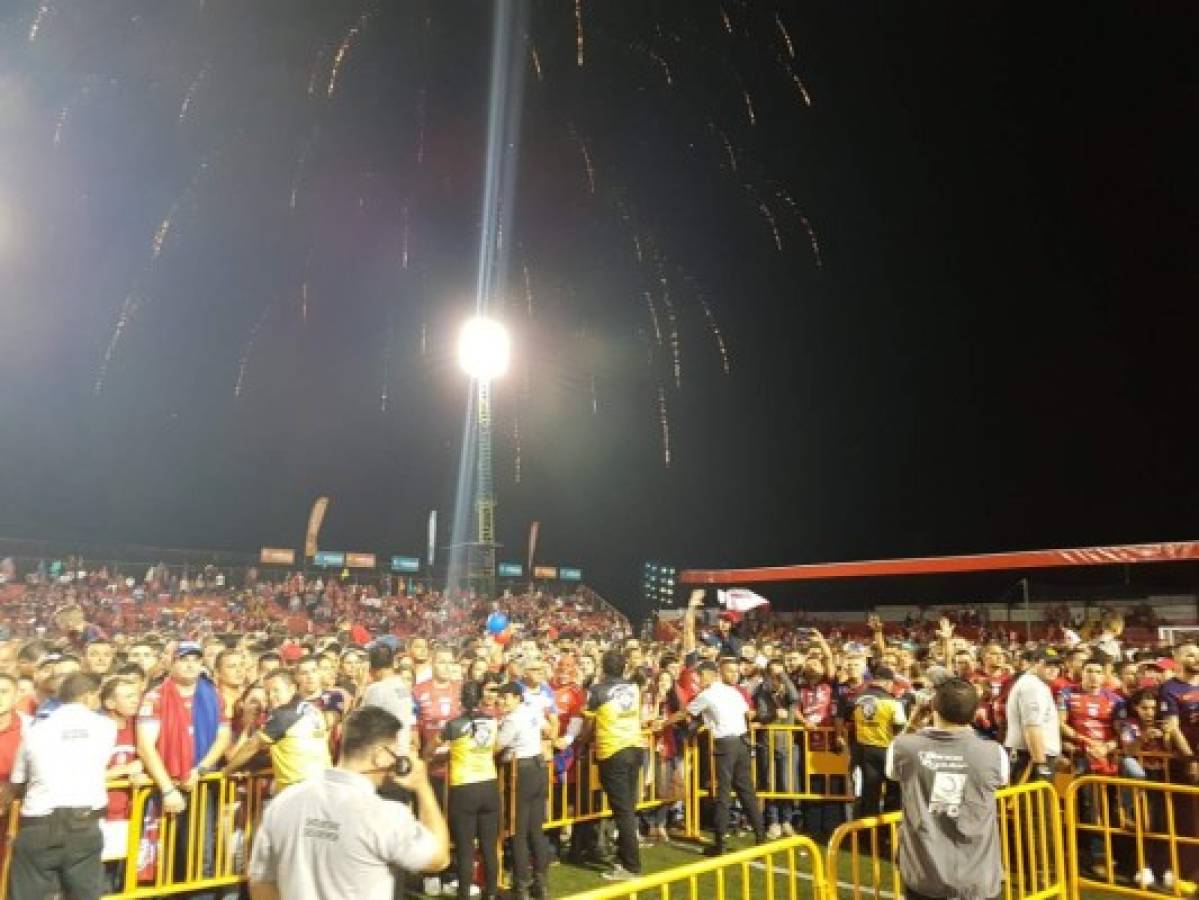 ¡Festejo histórico! Así celebró San Carlos y su afición el primer título en Costa Rica