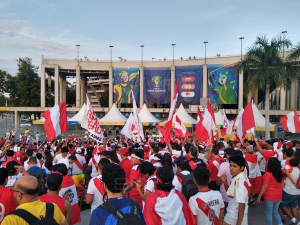 Copa América 2019: Hermosa peruana levanta suspiros durante el Bolivia-Perú en el Maracaná