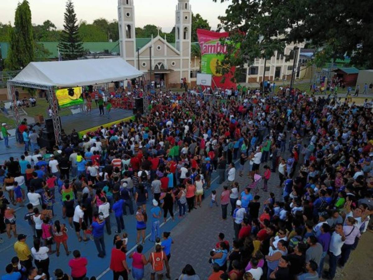 ¡Una locura! Selección de Honduras se llevó un gran cariño de Chamelecón