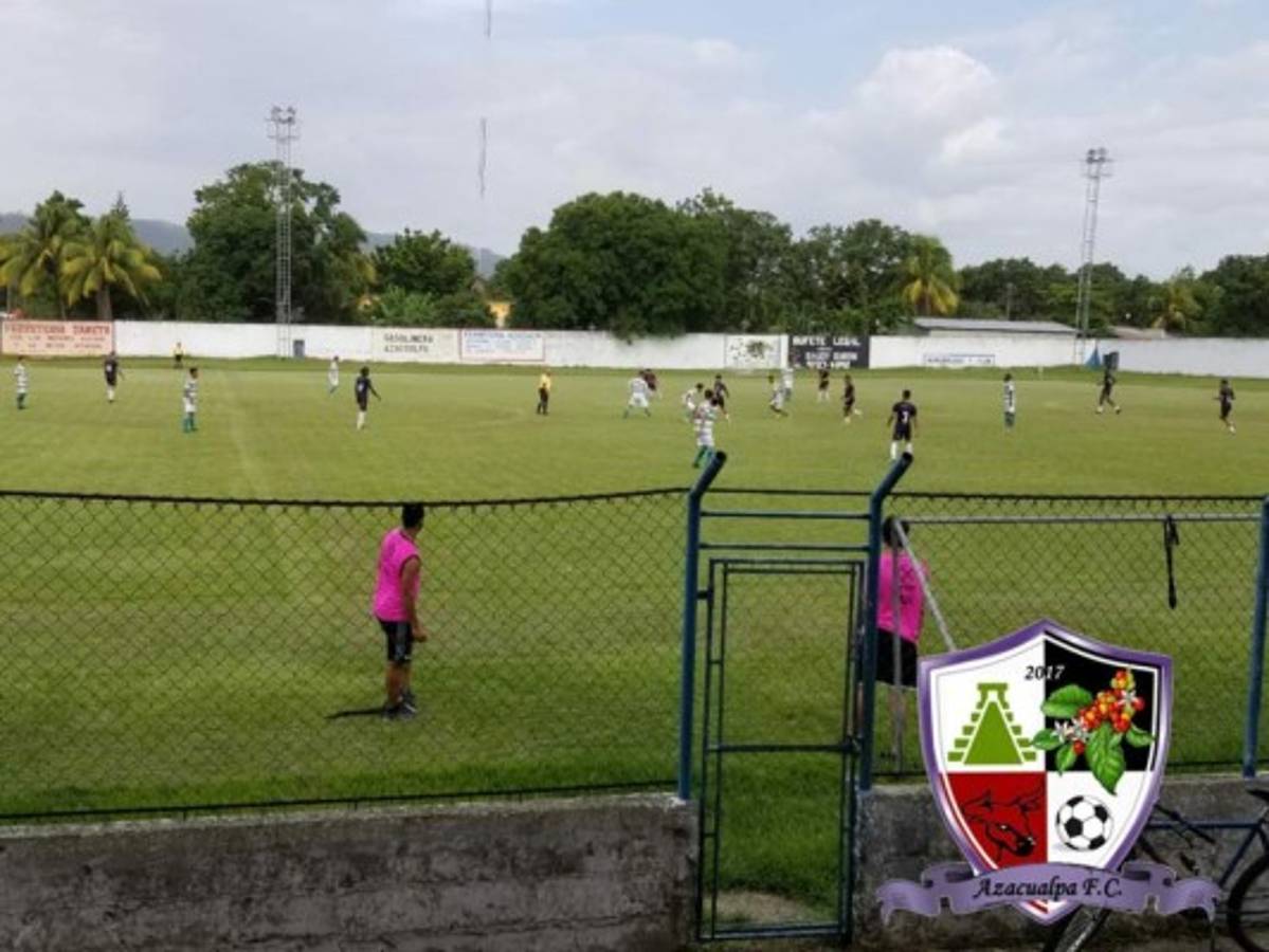 ¡Una belleza! Así es el estadio Sol de América de Azacualpa, Santa Bárbara