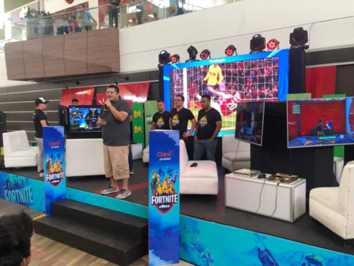 ¡Ambientazo! Así se vivió el arranque del torneo Fornite-DIEZ en Tegucigalpa