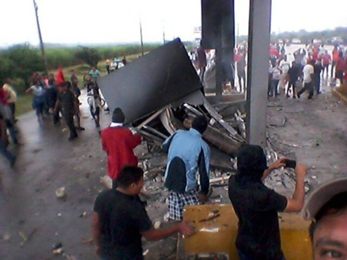 EN FOTOS: Los increíbles saqueos en muchos negocios en Honduras