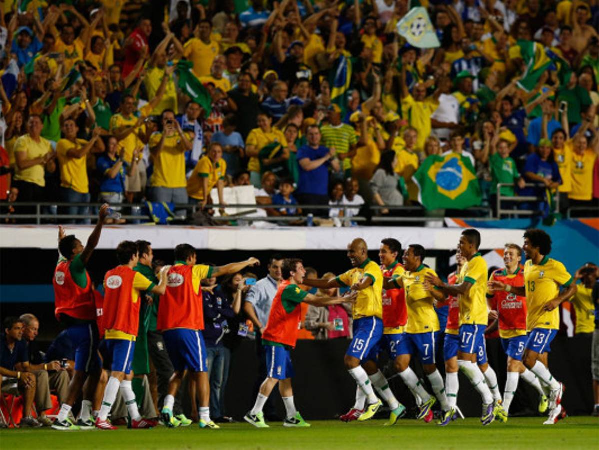 Las mejores imágenes del Honduras-Brasil