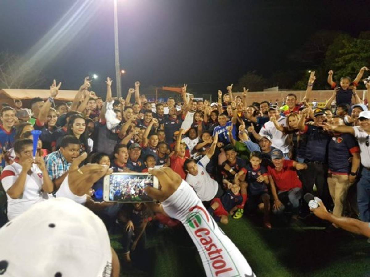 ¡LOCURA! Así festejó Gremio FC el pase y eliminación del Motagua