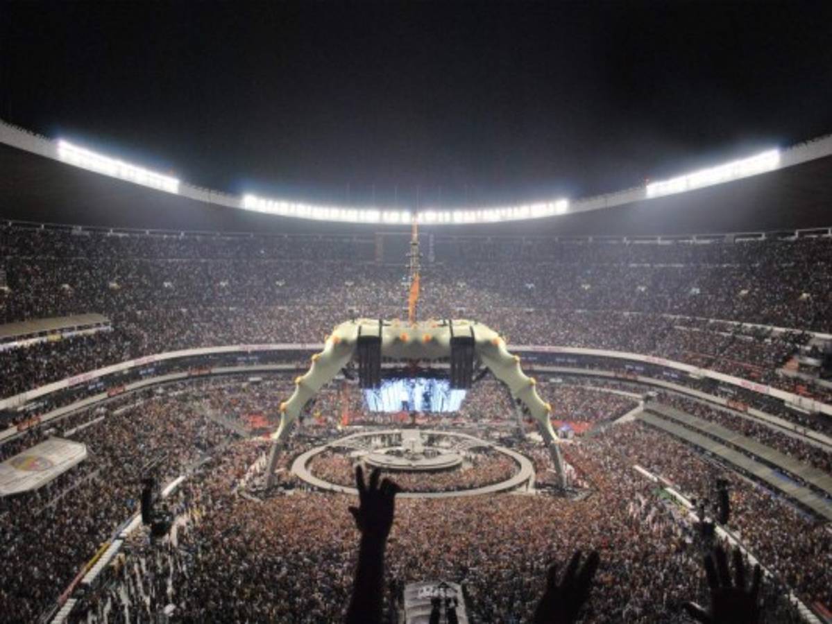 Las mejores fotos del estadio Azteca en su 50 aniversario