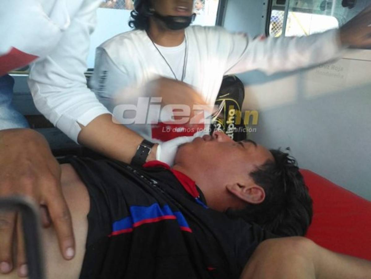 NO VISTE EN TV: Wilson Palacios, ambientazo y un herido en las gradas