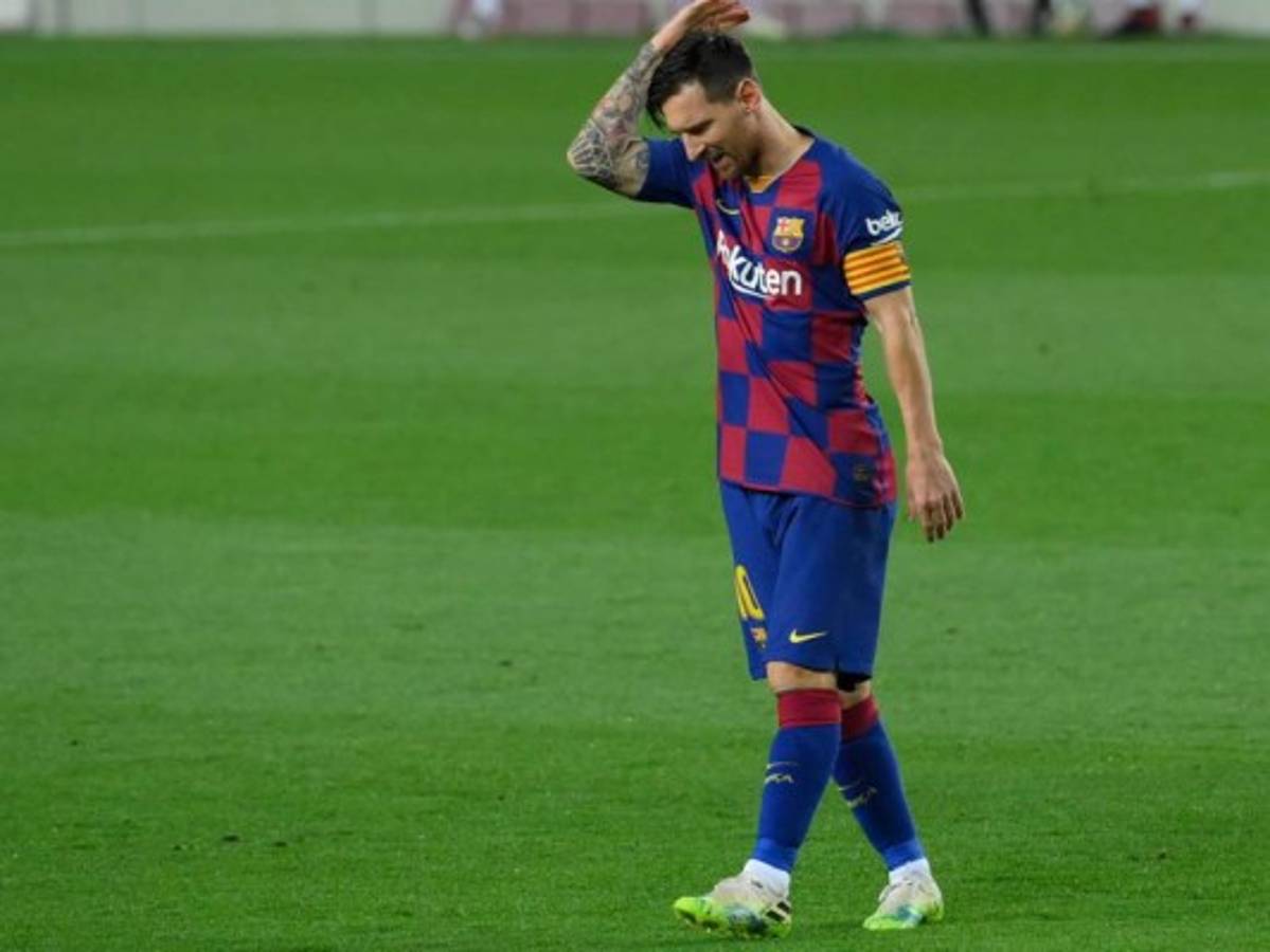 Messi destrozado: Los rostros de tristeza del Barcelona tras perder la liga española ante el Madrid  
