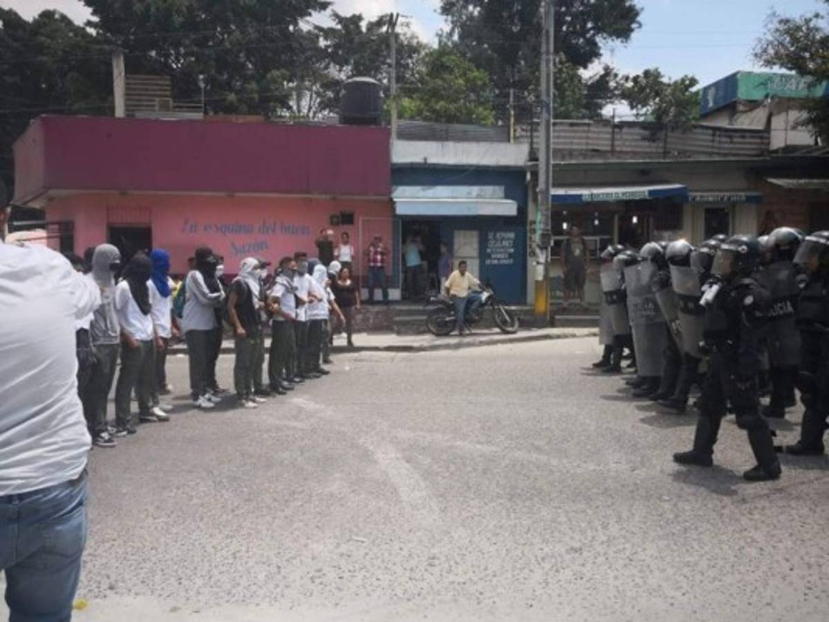 FOTOS: Así se vivieron los enfrentamientos y protestas en Honduras