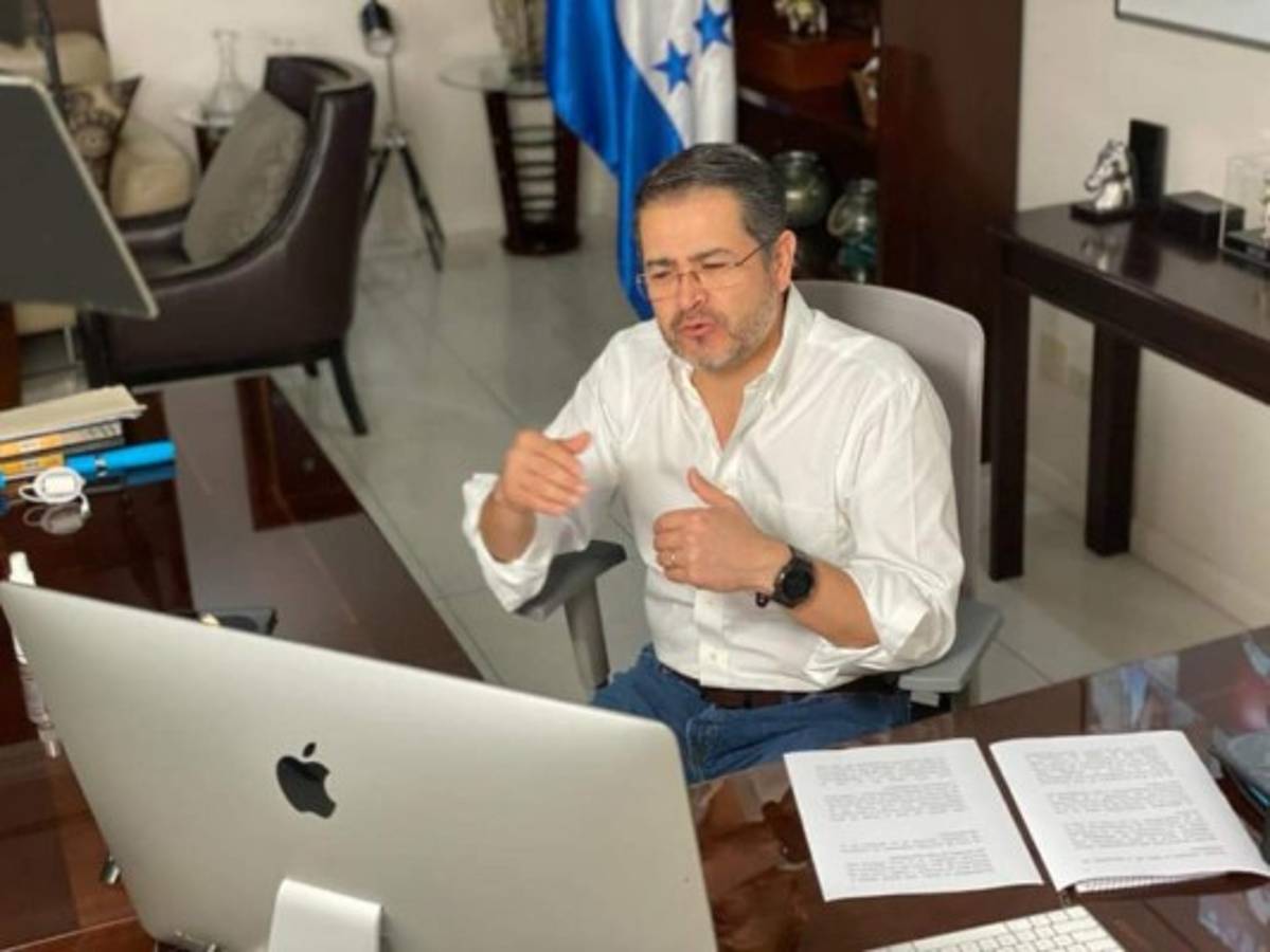 Brindan informe sobre el estado de salud de Juan Orlando Hernández, presidente de Honduras