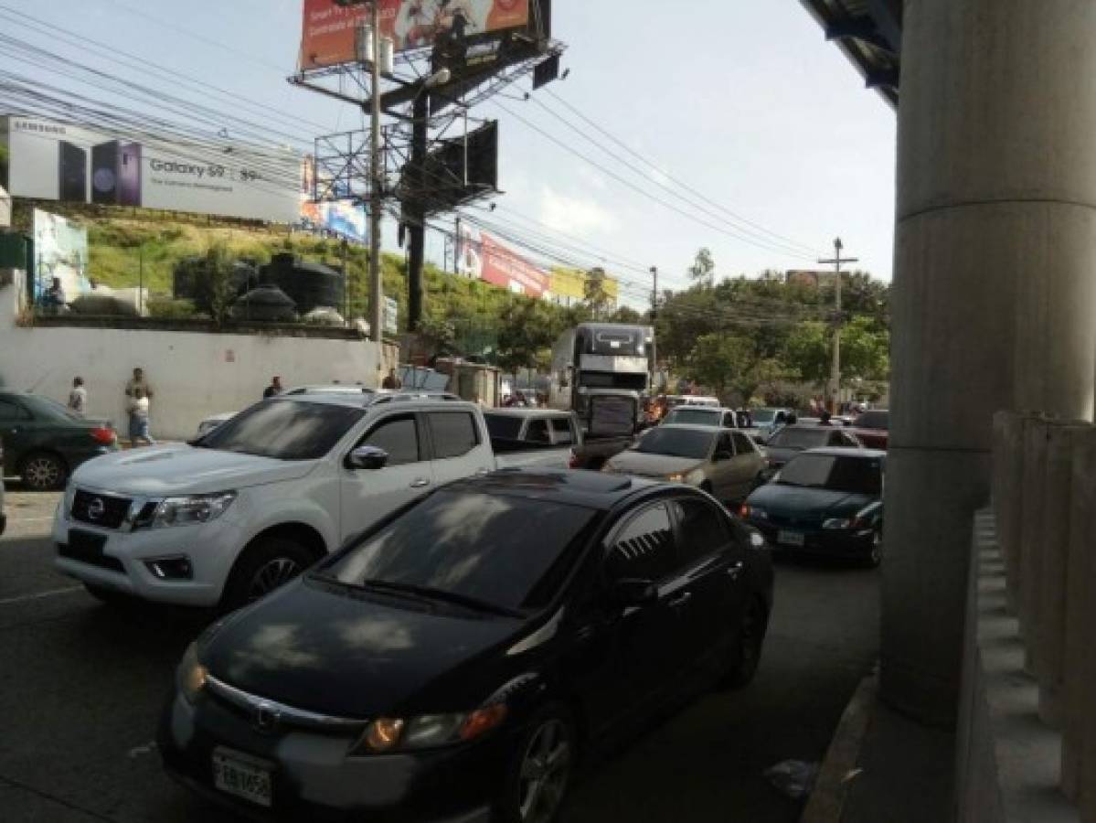 FOTOS: Así luce Honduras con el paro nacional de transporte