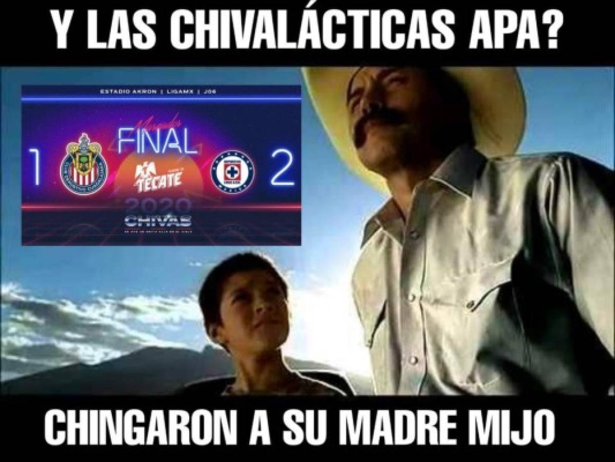 Liga MX: Como cada semana, los memes liquidan a Chivas 'galácticas' por la derrota ante Cruz Azul