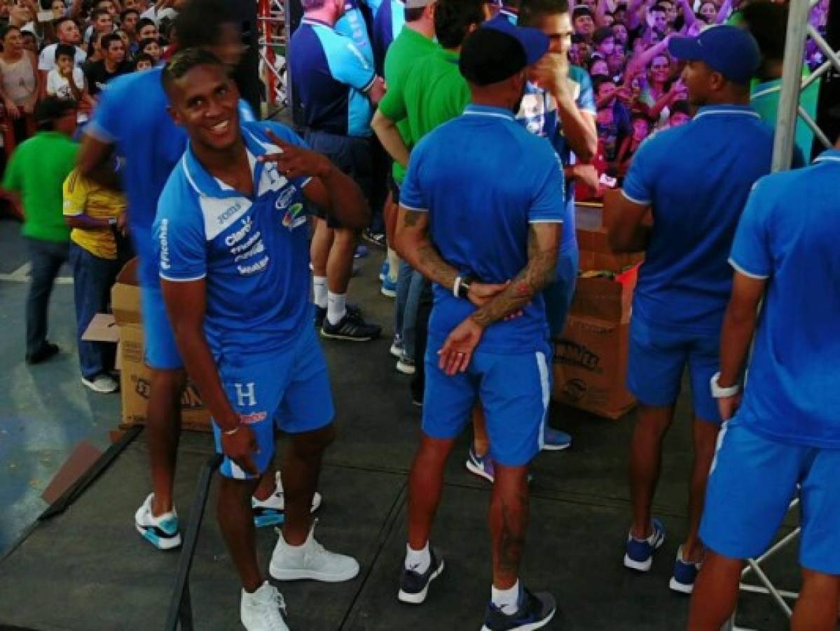 ¡Una locura! Selección de Honduras se llevó un gran cariño de Chamelecón