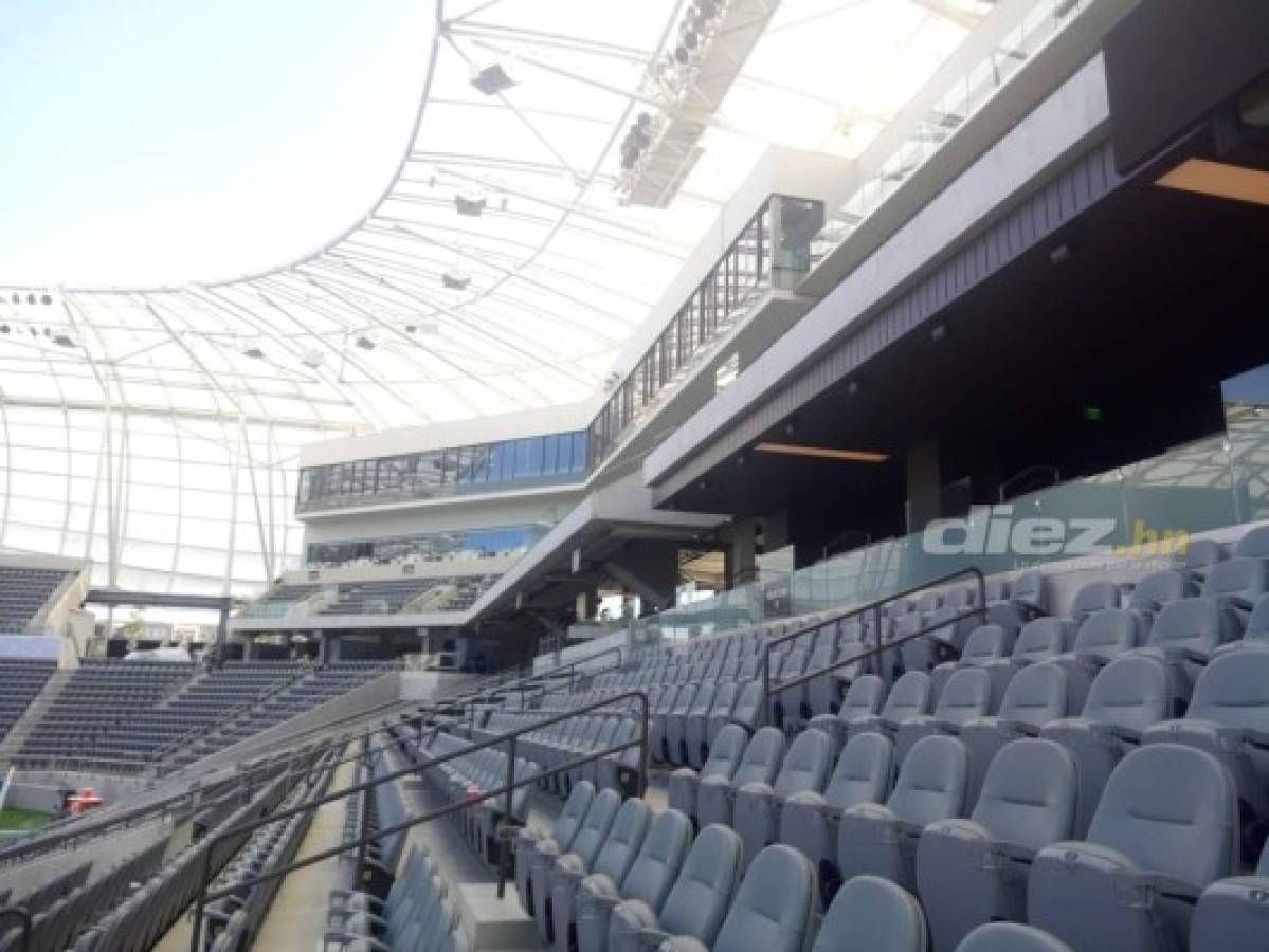 ¡Espectacular! El moderno Banc of California Stadium, sede del Honduras-El Salvador