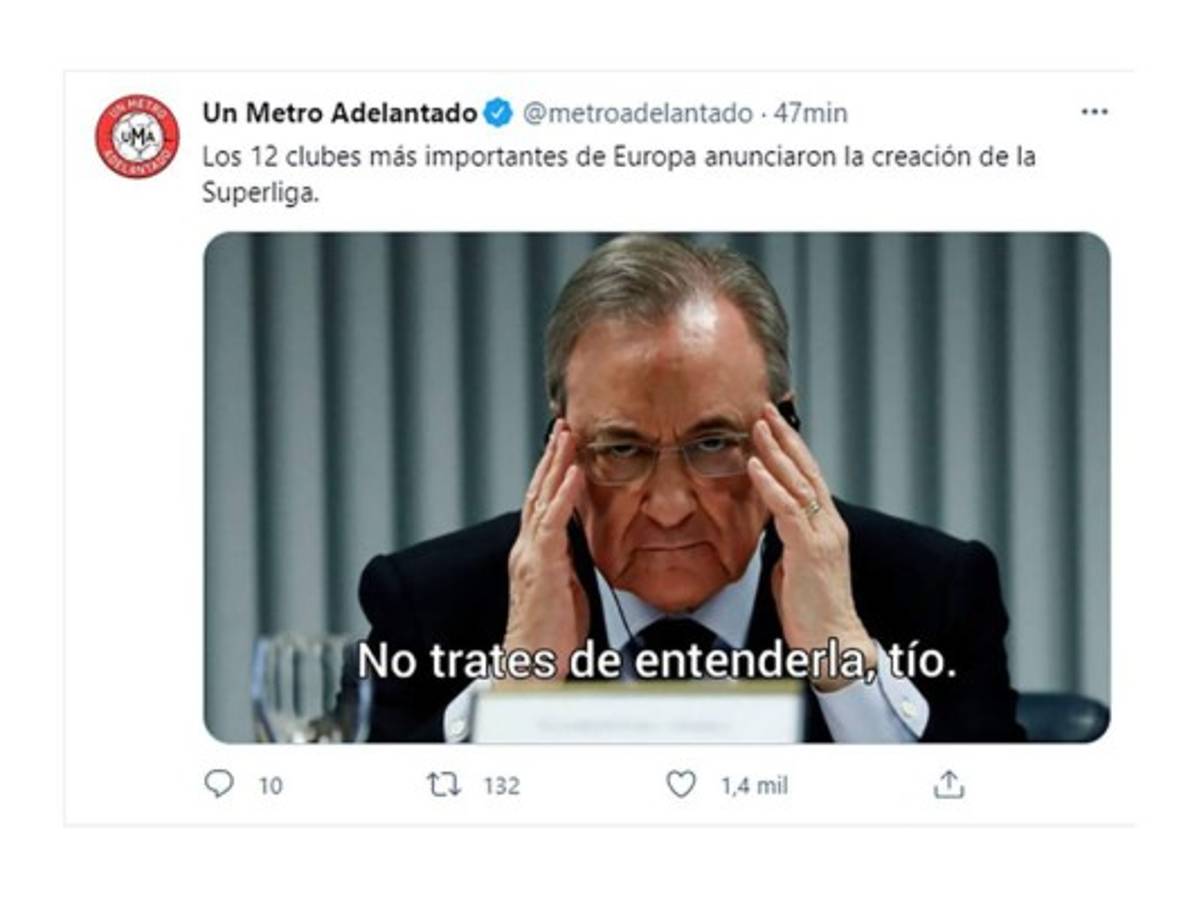 Destrozan a la Champions League: Los jocosos memes de la creación de la Superliga europea