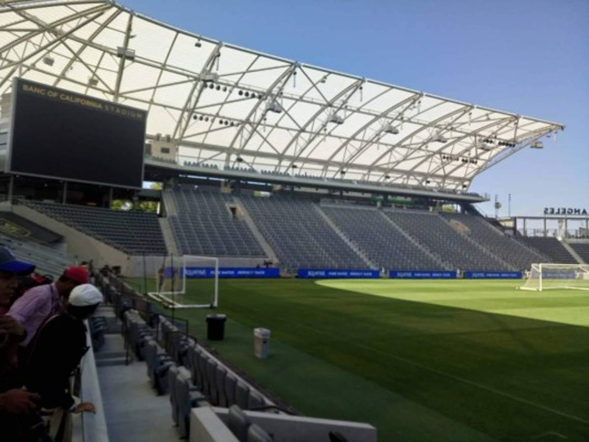 ¡Espectacular! El moderno Banc of California Stadium, sede del Honduras-El Salvador