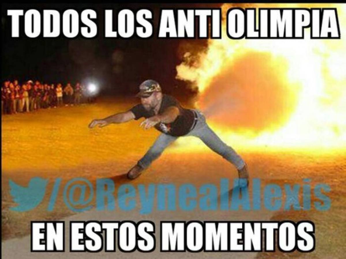 ¡Los mejores memes del Olimpia campeón de Honduras!