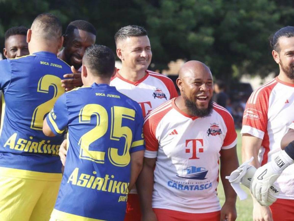 Así lucen actualmente las exfiguras del fútbol de Honduras que juegan en la Liga de Veteranos
