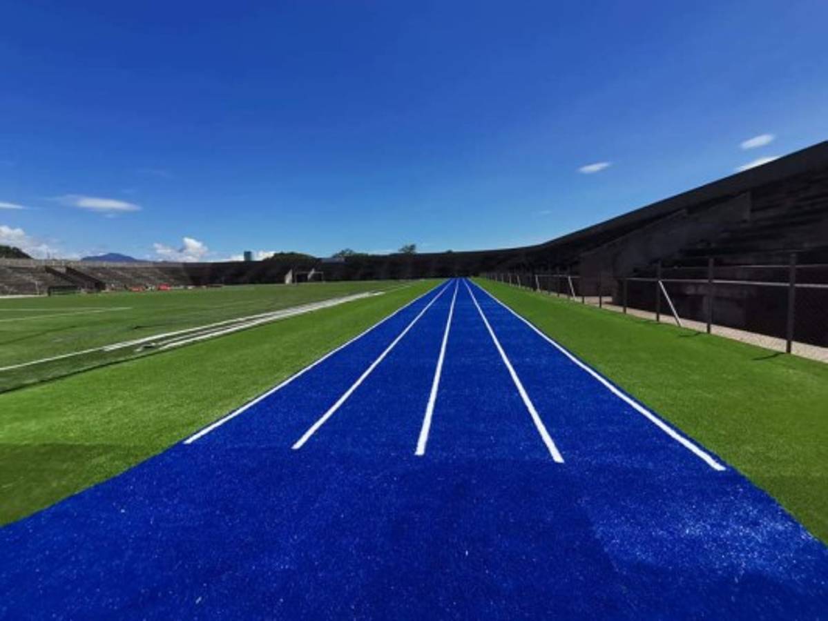 ¡Quedó espectacular¡ Autoridades entregan remodelado el estadio Roberto Suazo Córdoba de La Paz