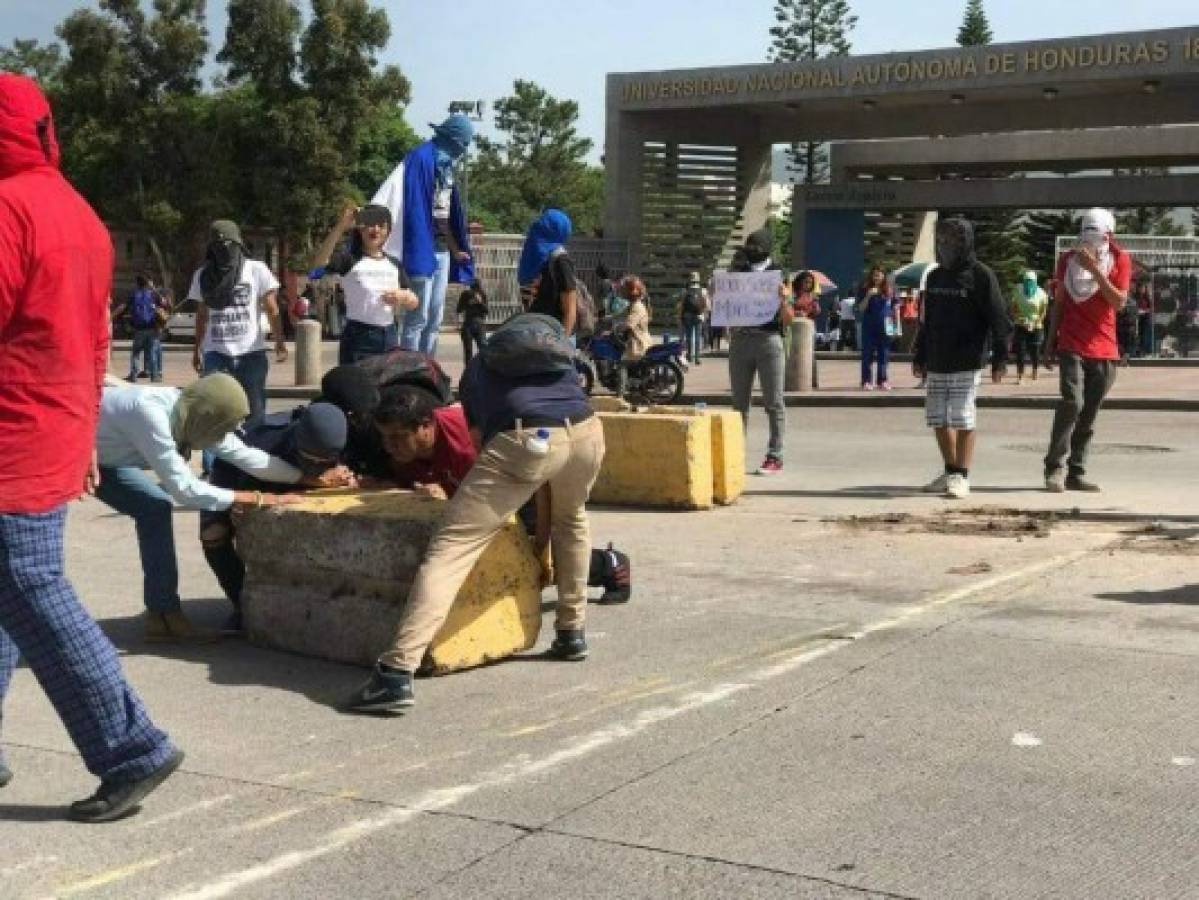 FOTOS: Así luce Honduras con el paro nacional de transporte