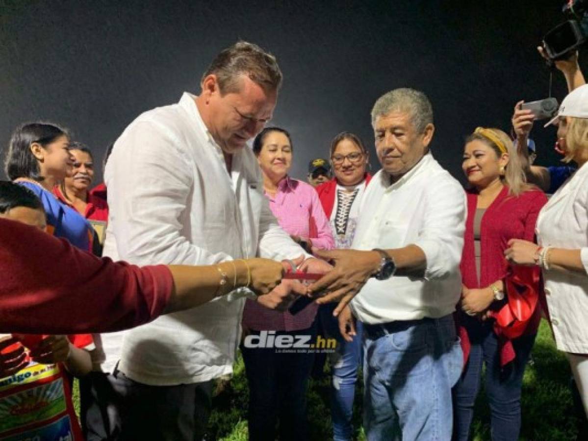 Gesto de Motagua con niños en Danlí, homenaje de Real España y el baile del 'machetazo' en Tocoa  