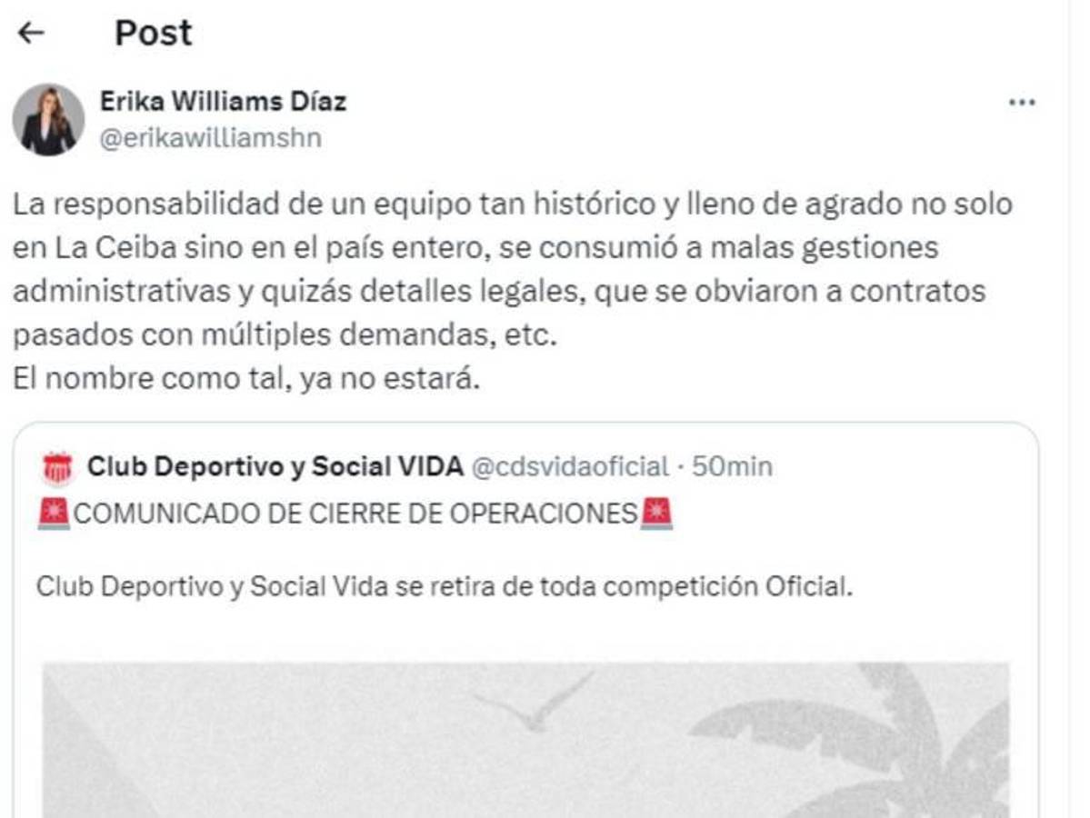 Conmoción por desaparición del CDS Vida: la prensa deportiva de Honduras señala al culpable y lo que pasará