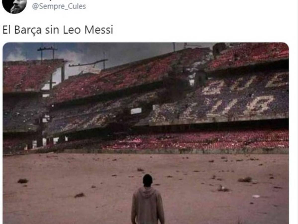Los nuevos memes que revientan a Messi y Barcelona luego de su divorcio; nadie se salva