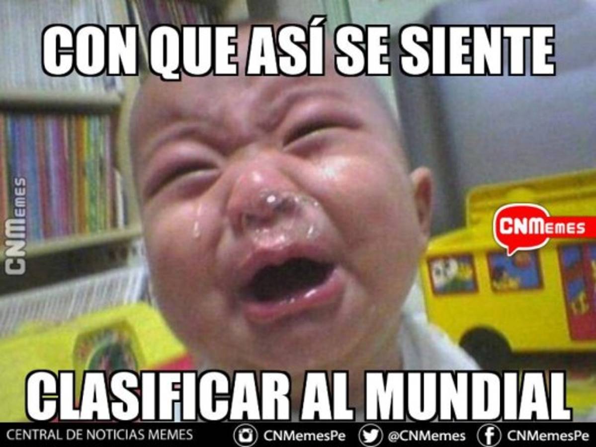 Los mejores memes de la clasificación de Perú al Mundial de Rusia 2018