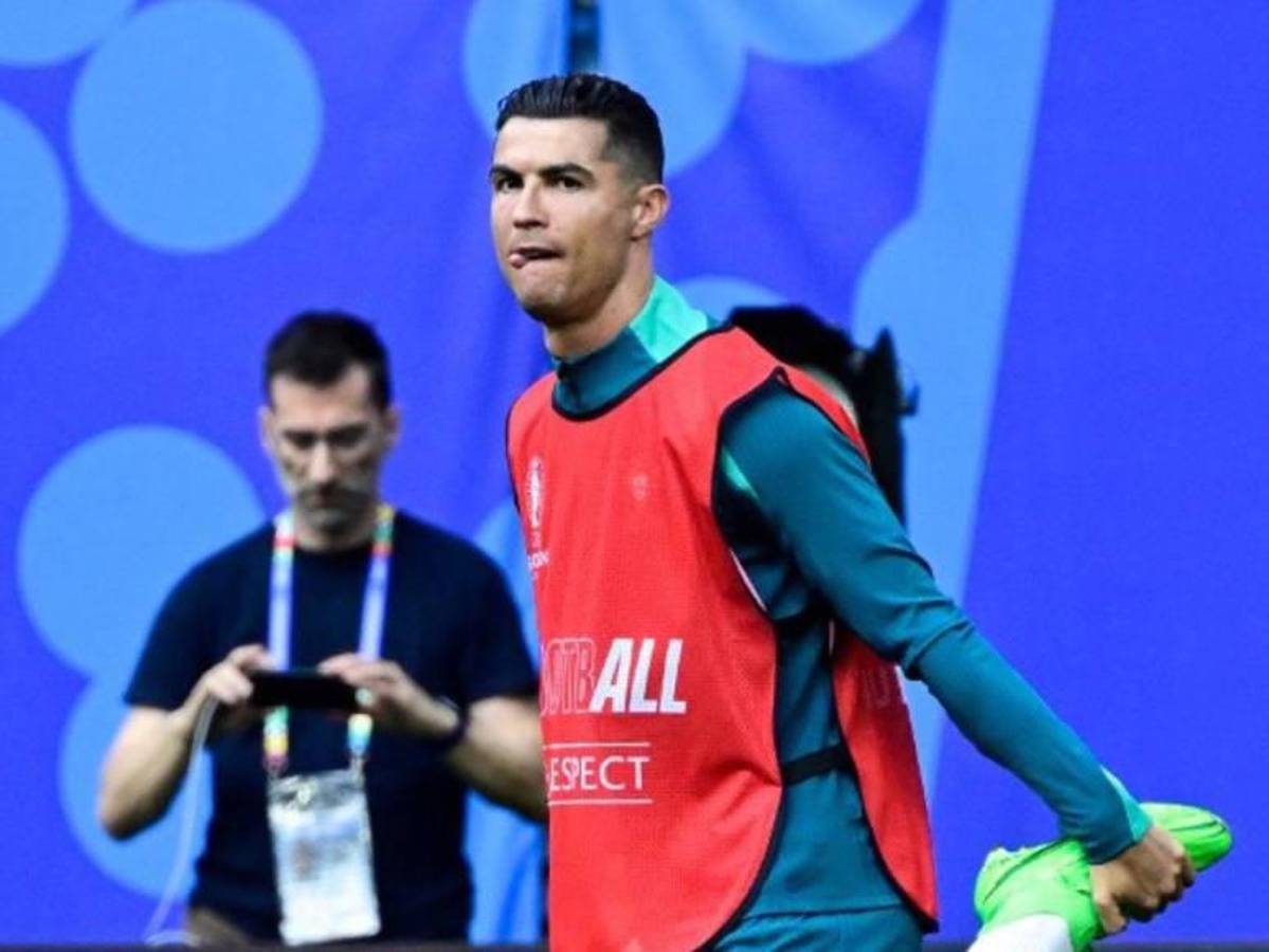 La reacción de Cristiano Ronaldo a la prohibición que le impuso la selección de Portugal en la Eurocopa 2024