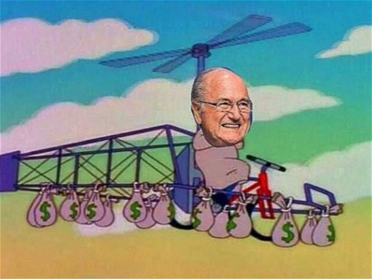 Los mejores memes que dejó la investigación a Joseph Blatter