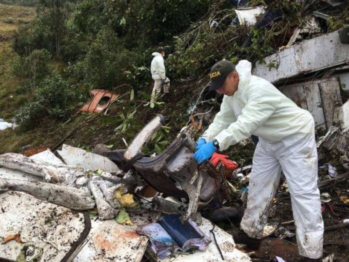 Las 24 imágenes más desgarradoras de la tragedia del Chapecoense