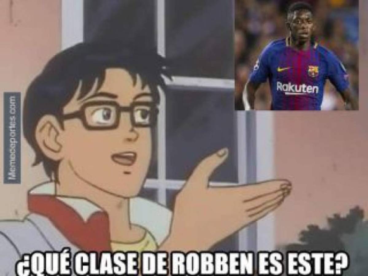Los memes del Barcelona-Dortmund donde destrozan a Dembelé por su nueva lesión