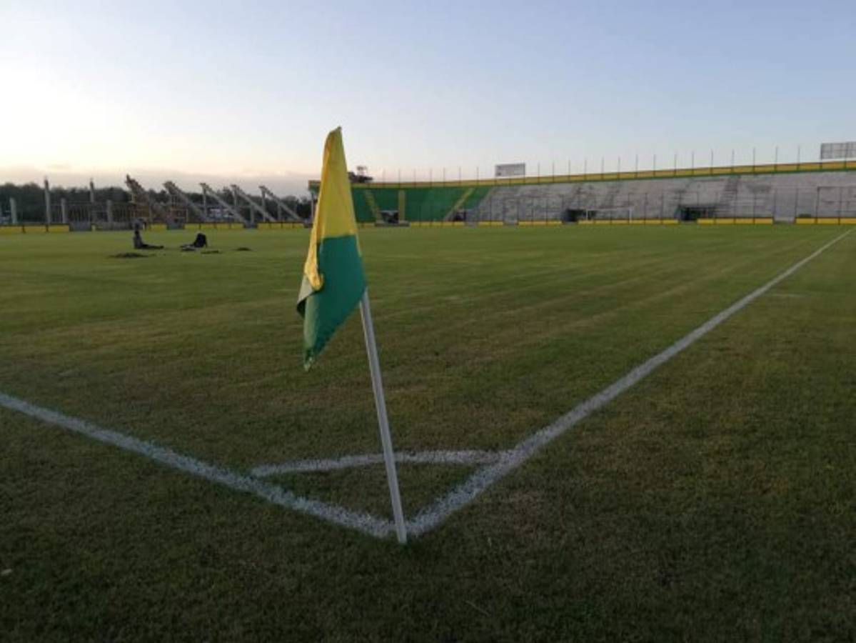 Empiezan a embellecer estadio del Parrillas One en La Lima y se acerca su estreno