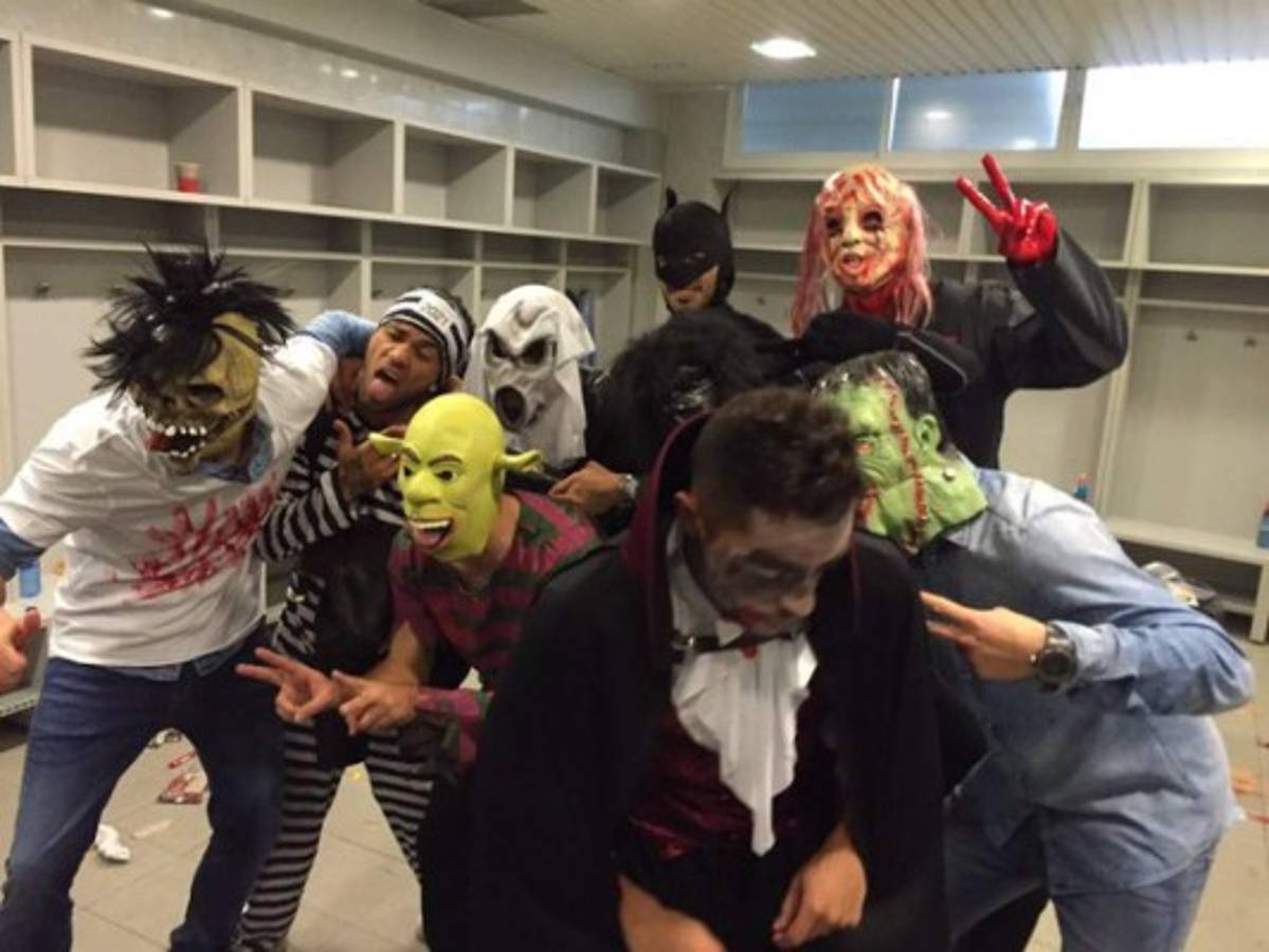FOTOS: Los deportistas presumen sus disfraces el día de Halloween