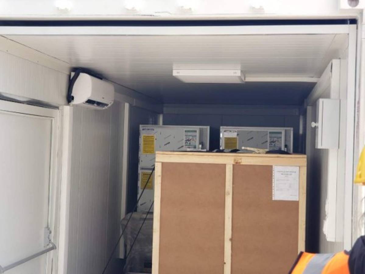 Desde adentro: Así se ven los dos hospitales móviles que llegaron a Honduras