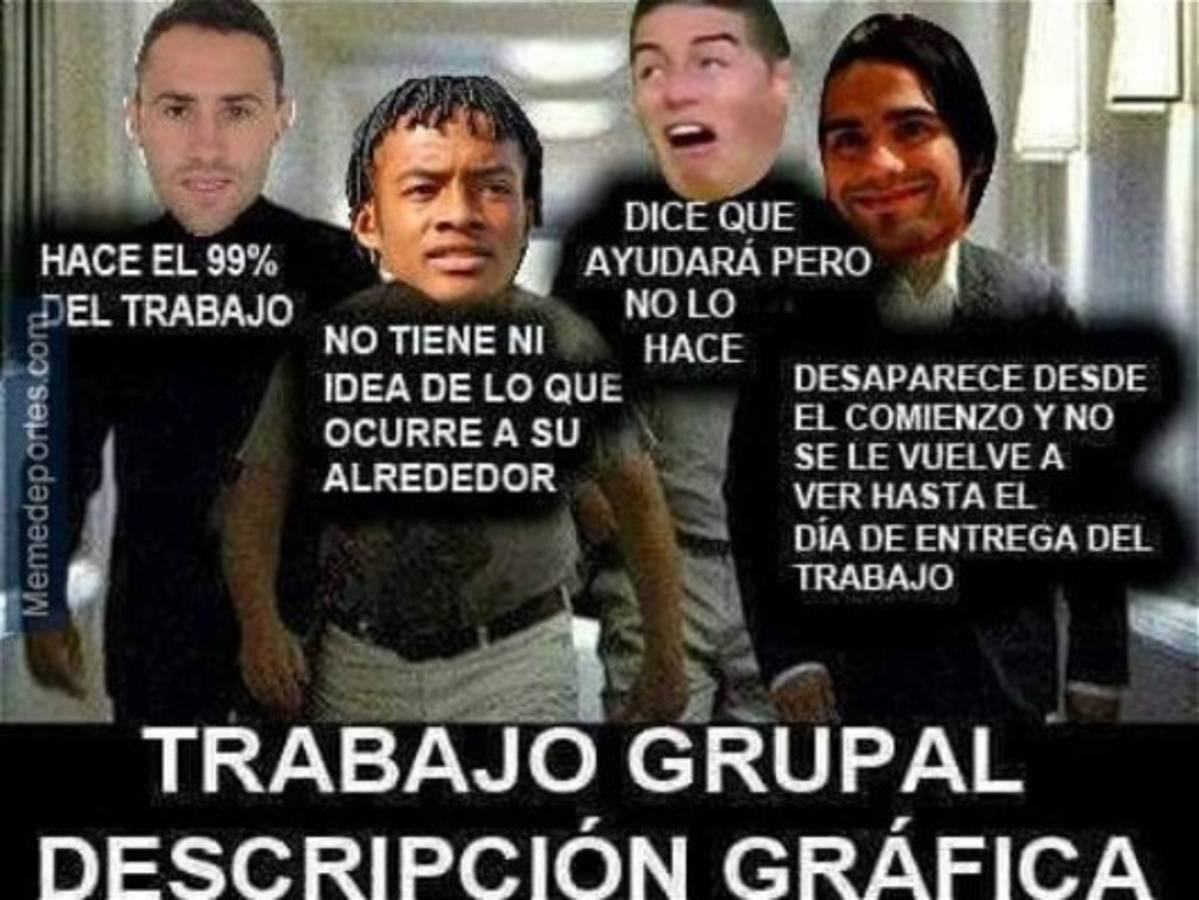 Los divertidos memes que dejó el Argentina-Colombia