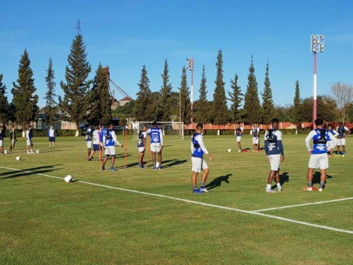 La Selección de Honduras cerró su preparación en Paraguay con alegría