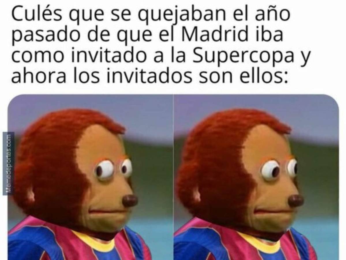 Los memes hacen pedazos al Barcelona tras perder la final de la Supercopa de España