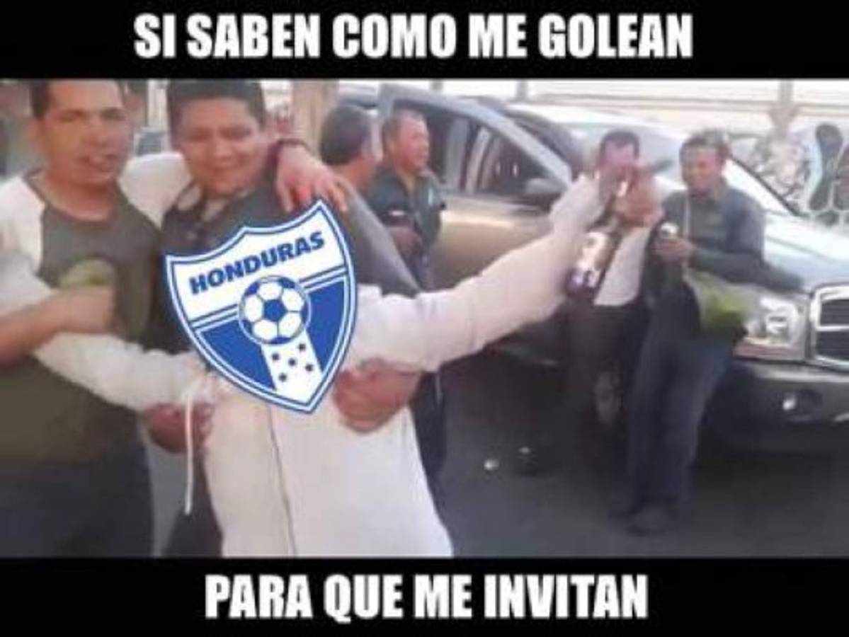 Honduras es eliminada de Copa Oro y la acribillan con duros memes
