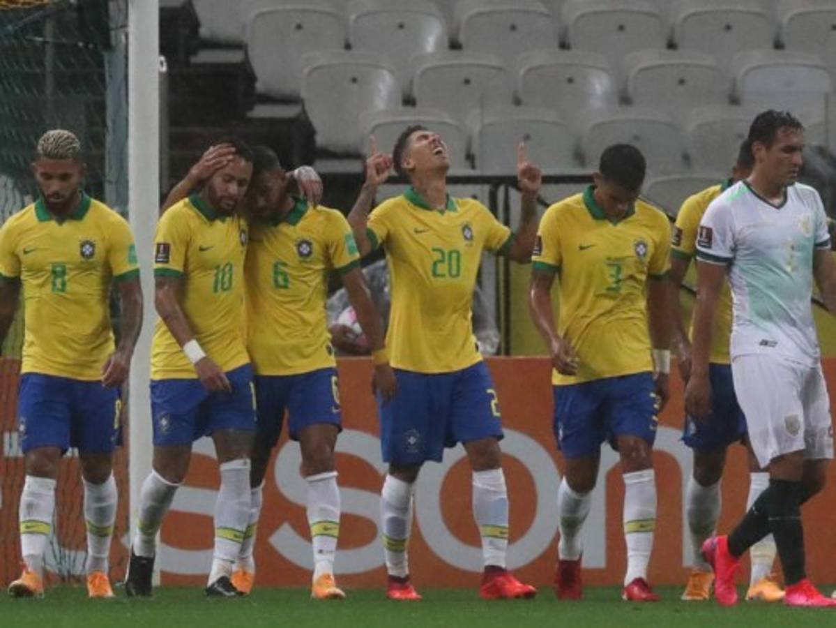 NO SE VIO EN TV: Así fue captado Neymar en la paliza de Brasil y la triste foto de Arias