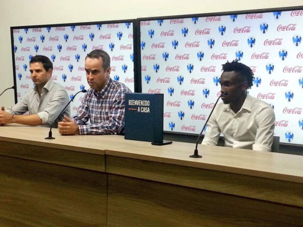 Así fue la presentación de Alberth Elis con el Monterrey de México  