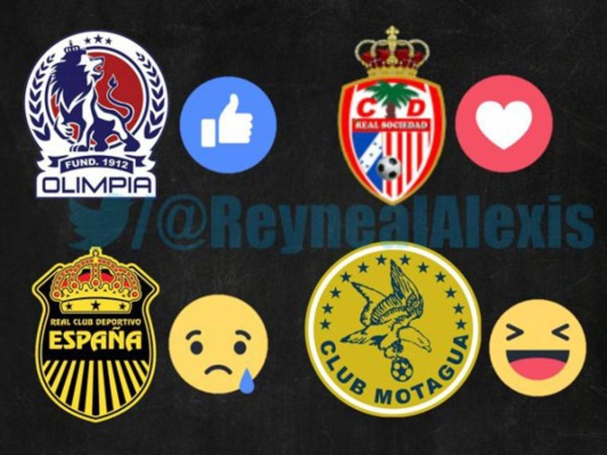 Motagua y Real España son víctimas de los memes tras ser eliminados