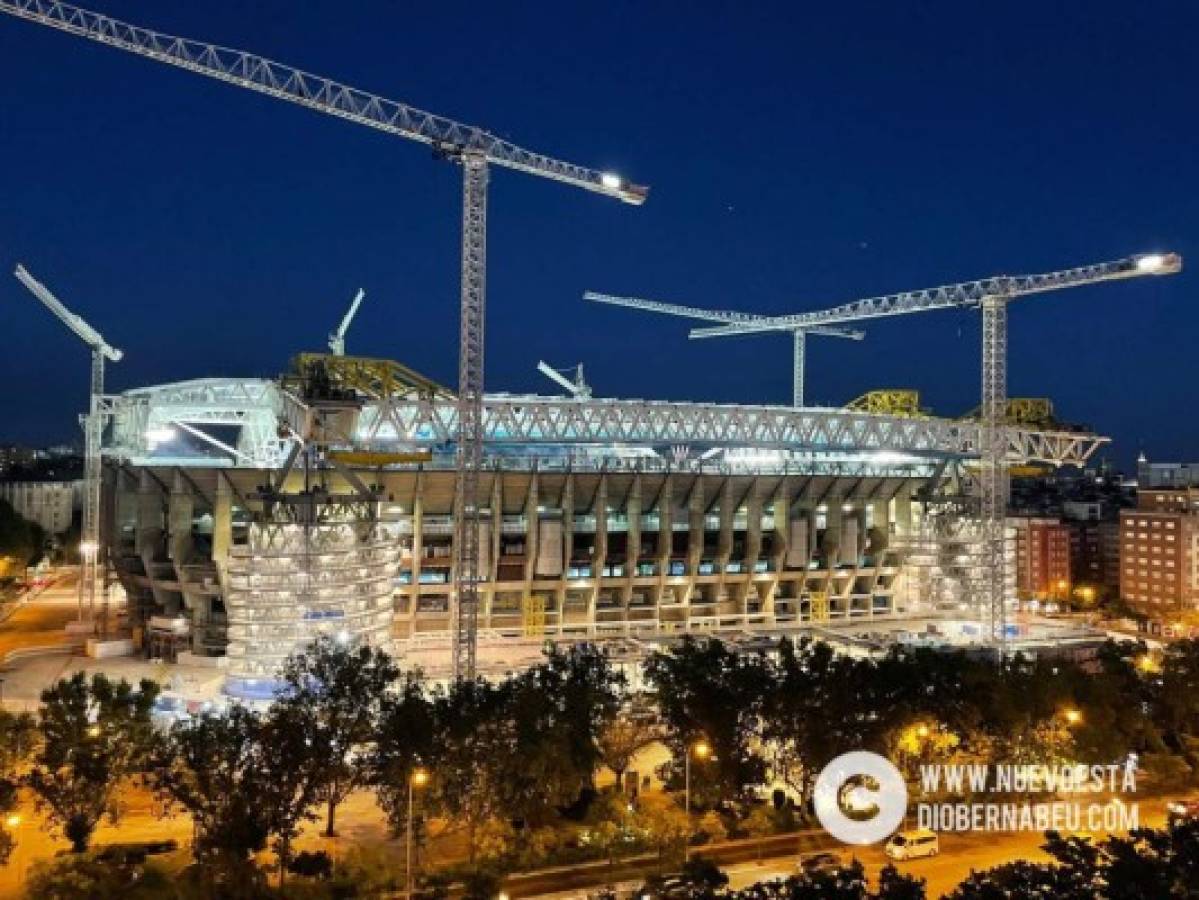 Regresó el fútbol al Santiago Bernabéu 560 días después: Las imágenes del estadio del Real Madrid